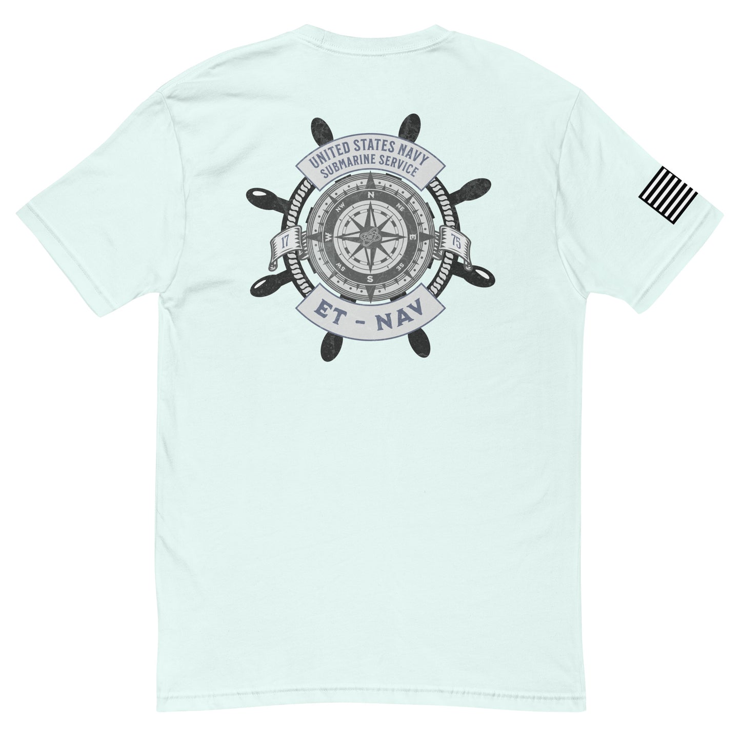Nav ET short sleeve (100% Cotton Back Print)