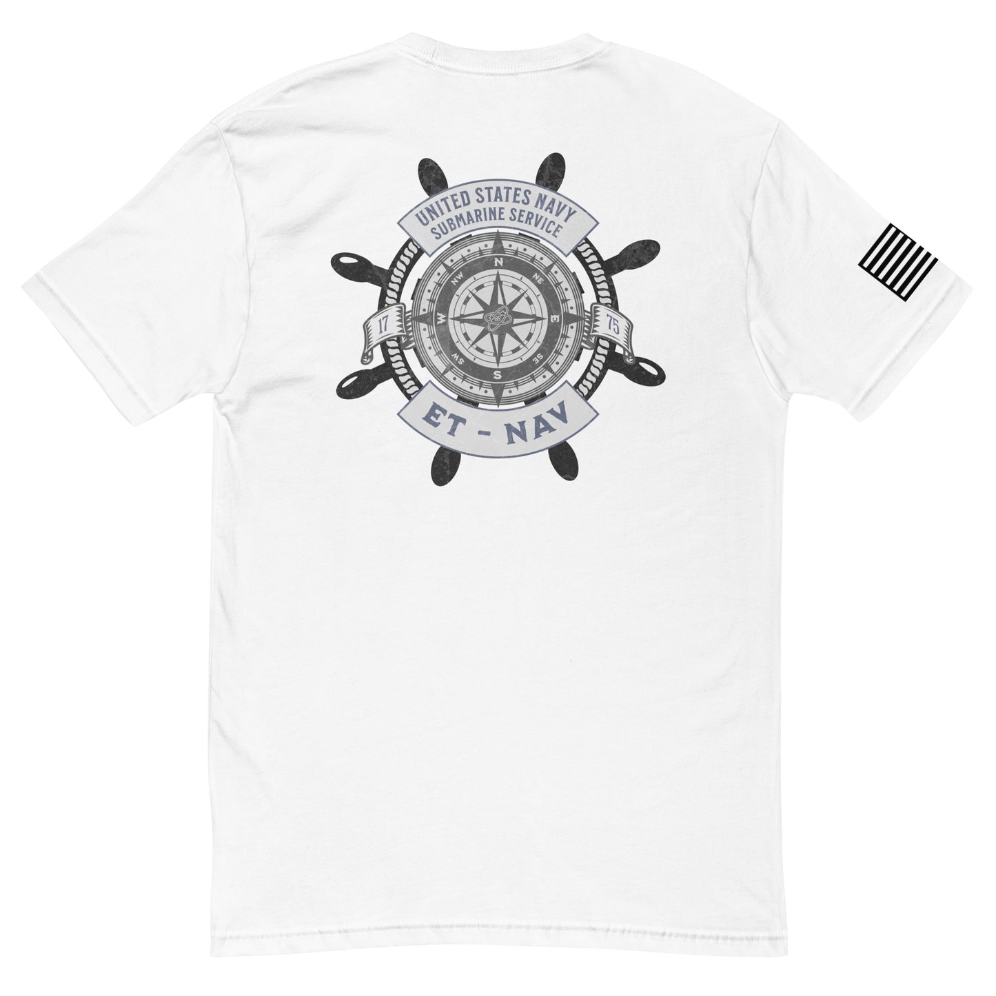 Nav ET short sleeve (100% Cotton Back Print)