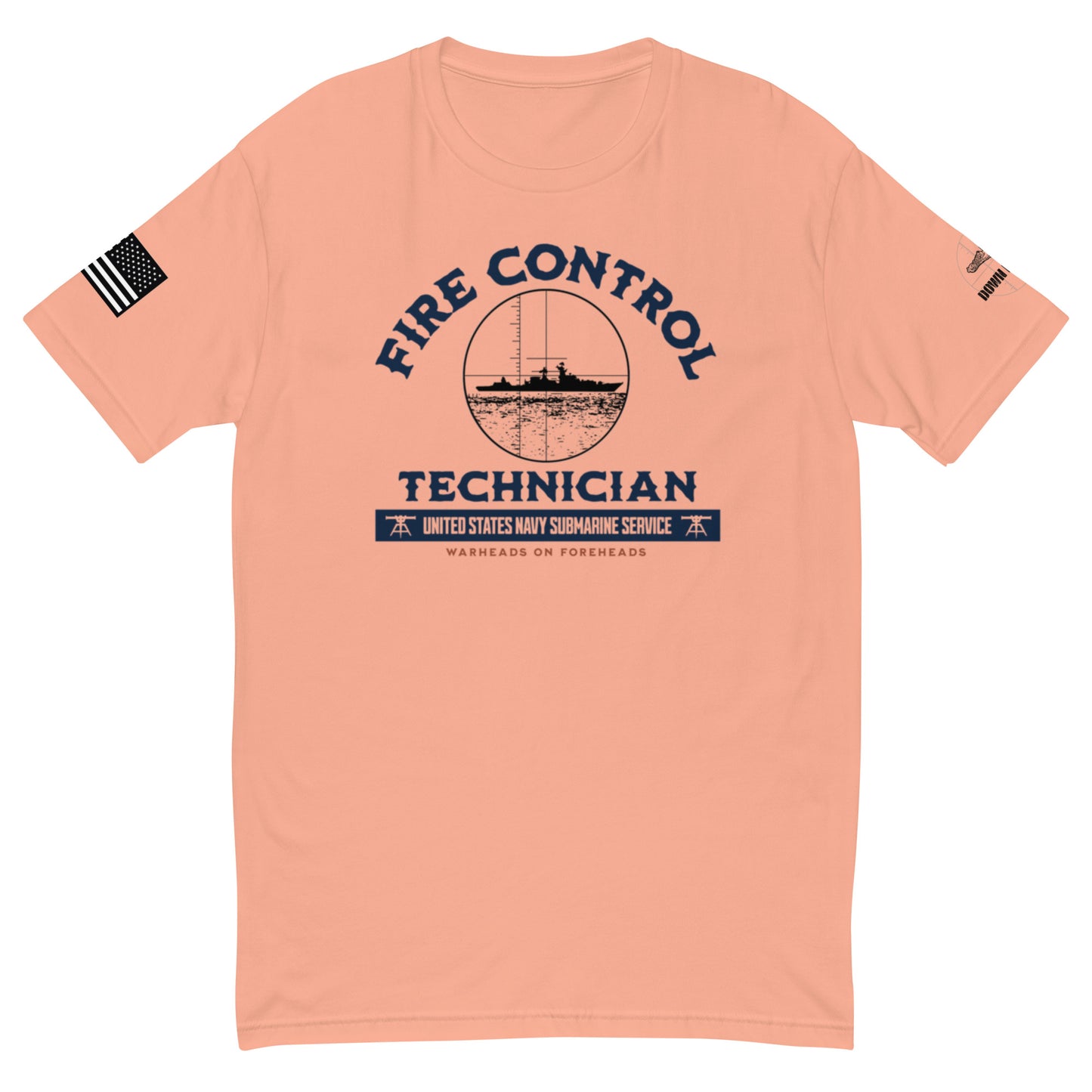 Fire Control Technician short sleeve (Front Print)