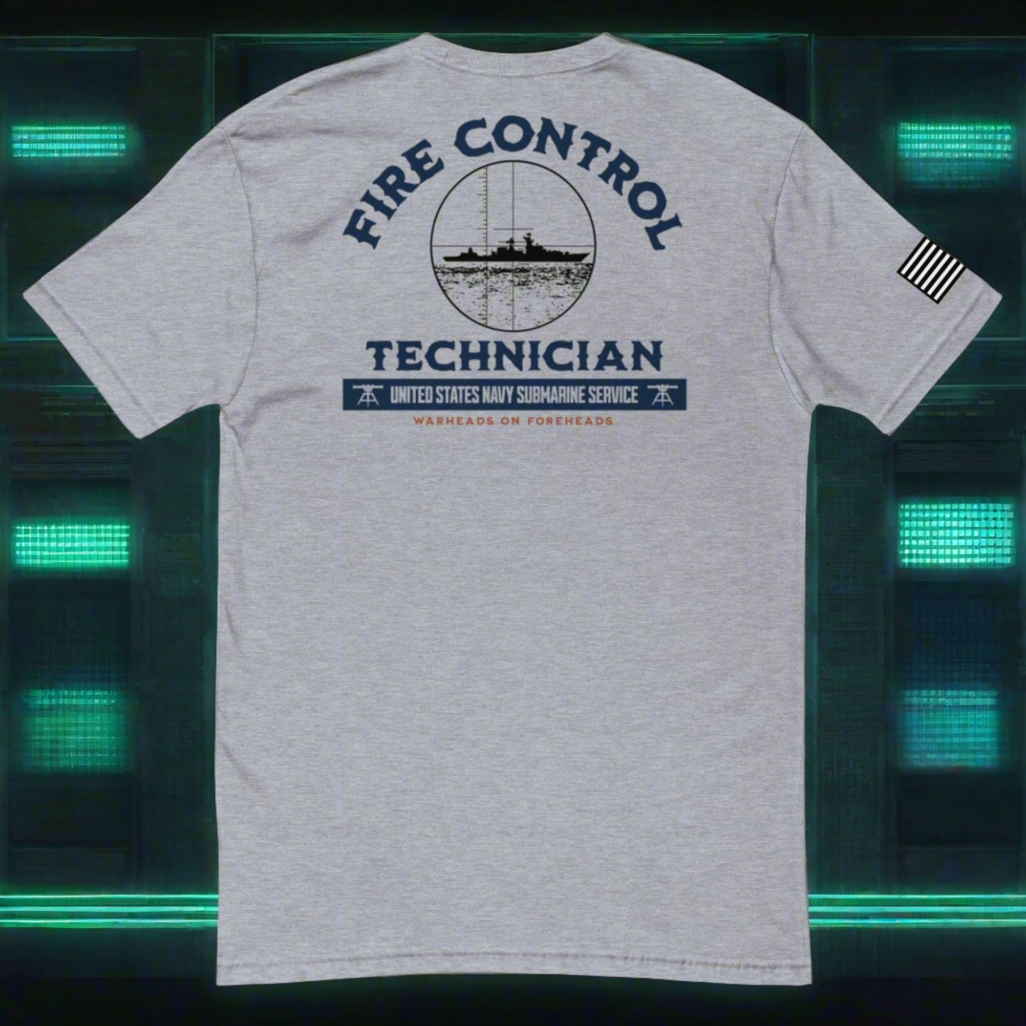 Fire Control Technician short sleeve (Back Print)