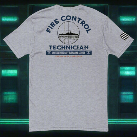 Fire Control Technician short sleeve (Back Print)