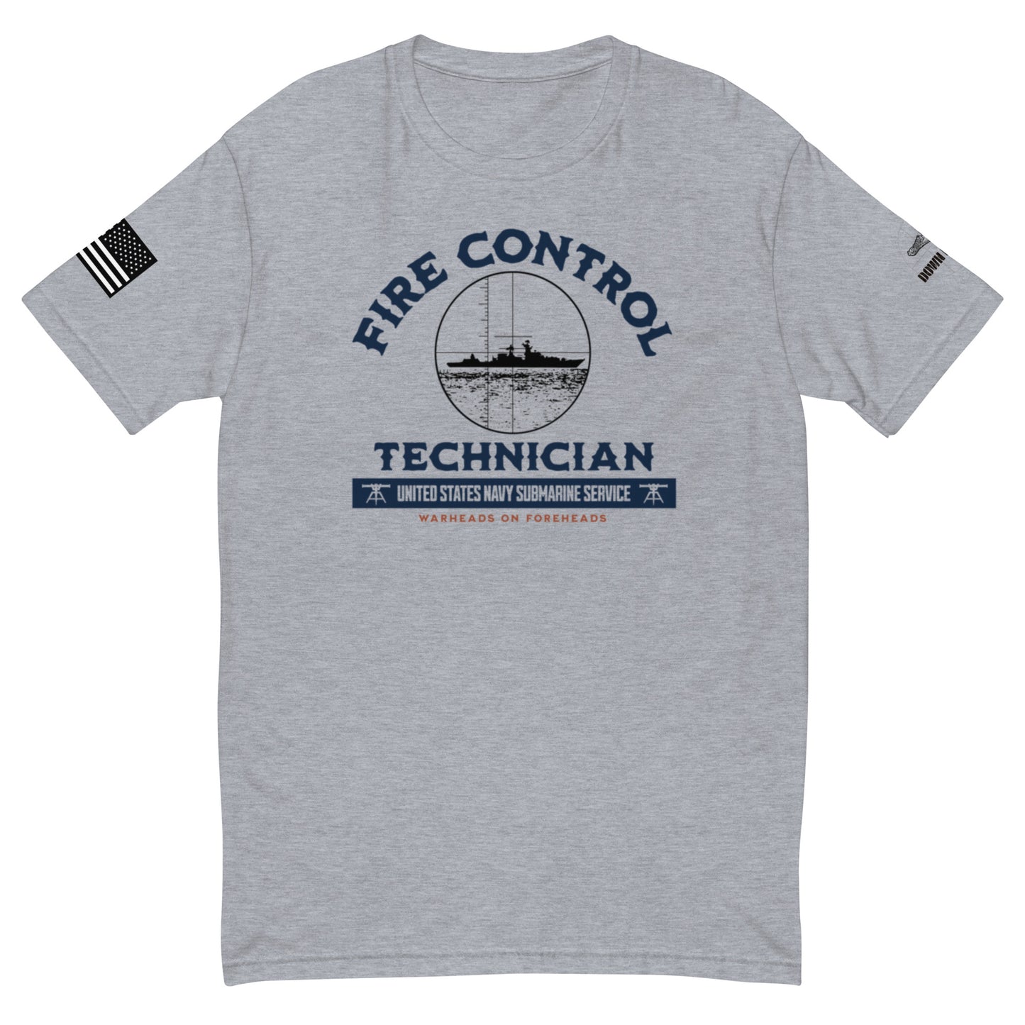 Fire Control Technician short sleeve (Front Print)