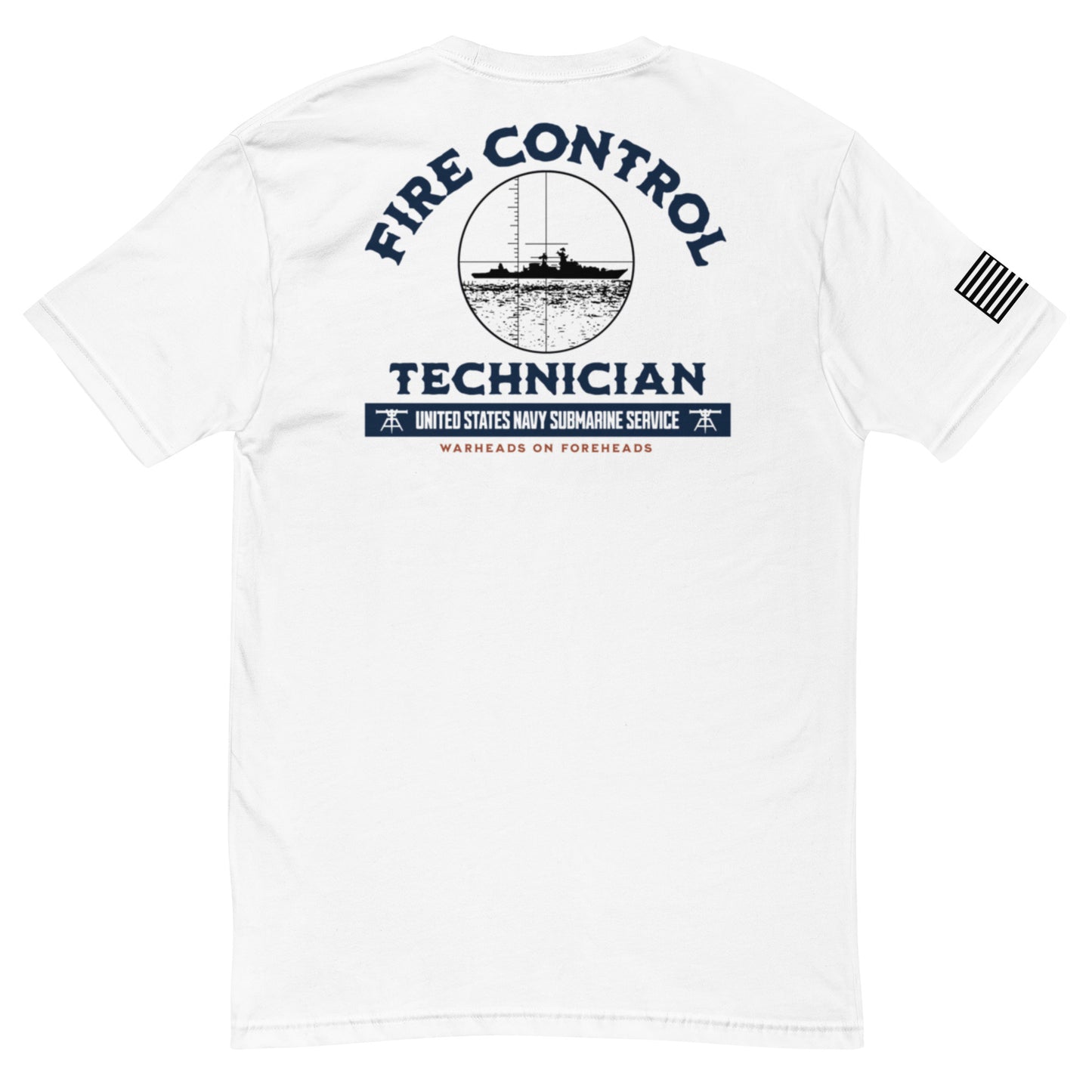 Fire Control Technician short sleeve (Back Print)