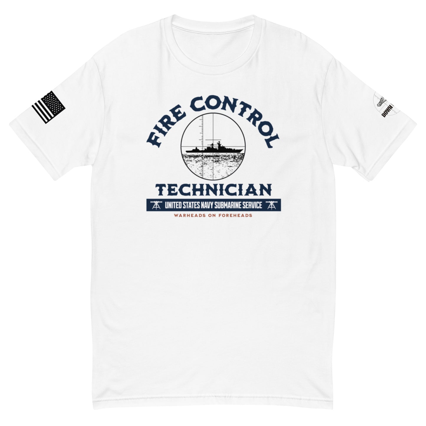 Fire Control Technician short sleeve (Front Print)